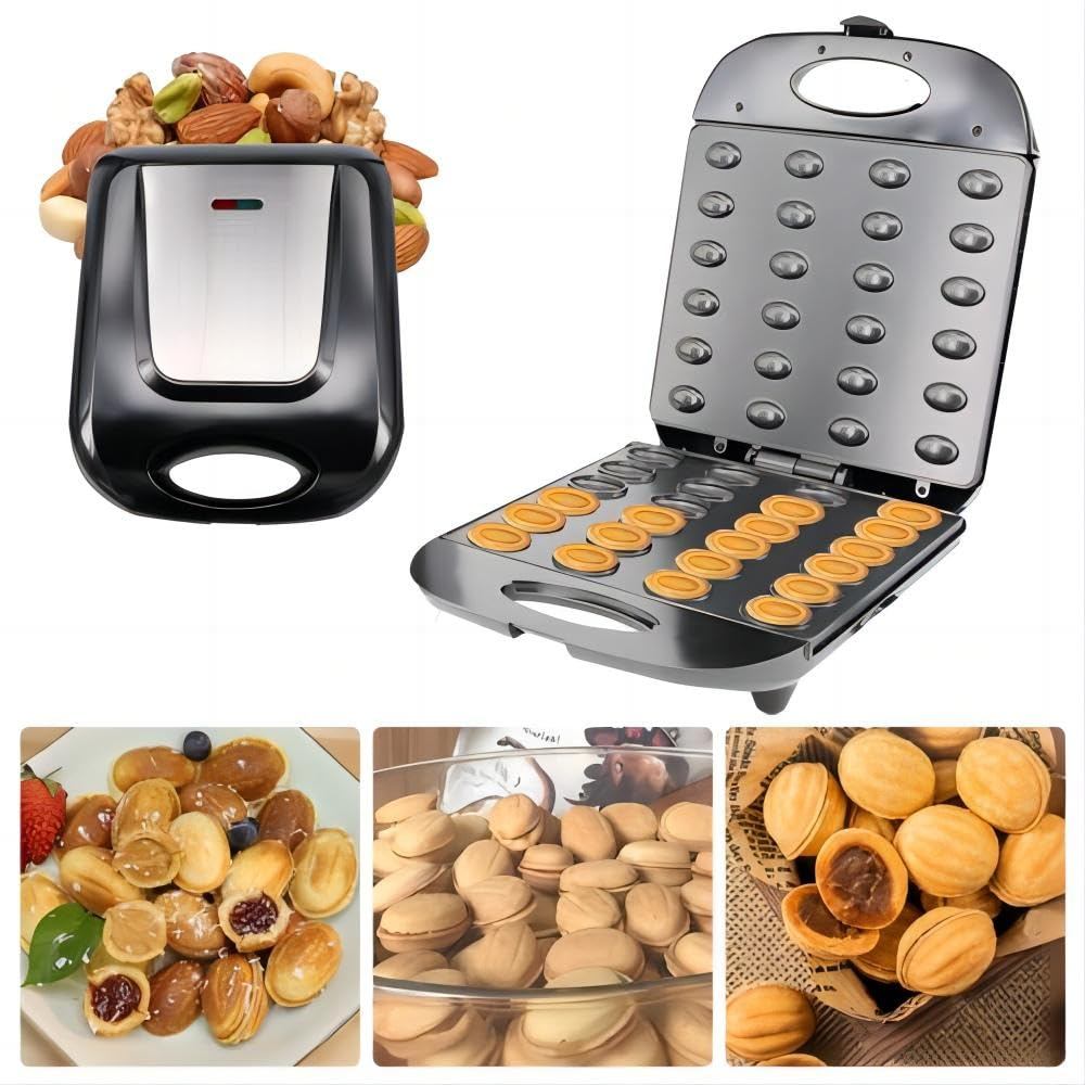 SOKANY Popular Biscuit Maker Non-stick Coated Heating Adjustable Electric Grill Machine Kitchen Nut Maker