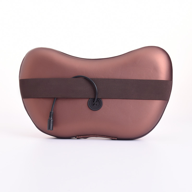 Massage Pillow for Back Neck Lower Back and Shoulder with 8 Heated Rollers for Chair Car Home and Office