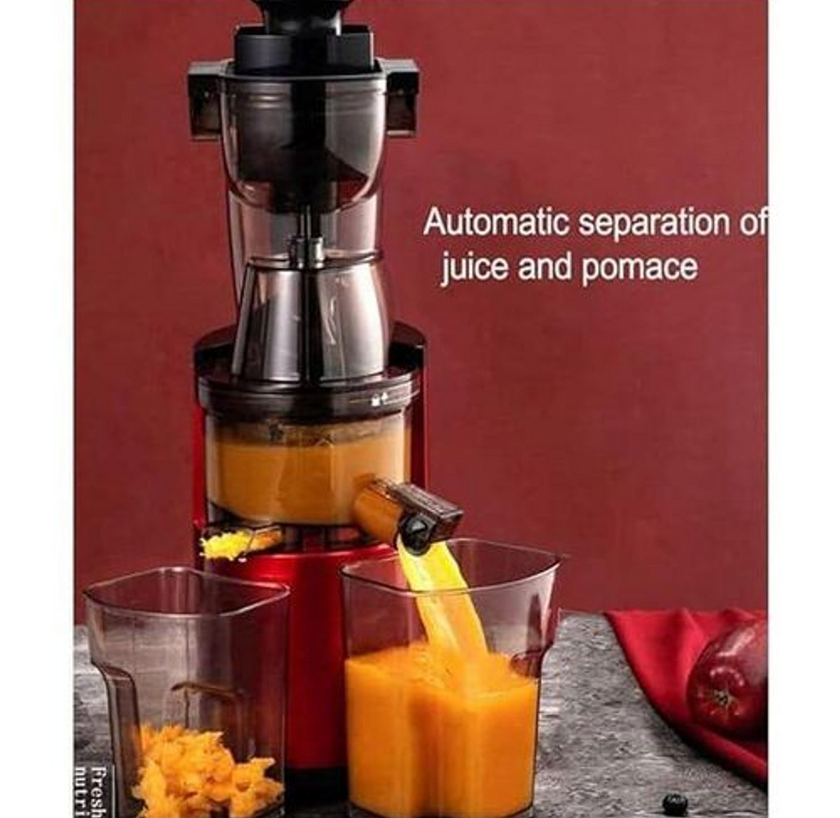 Sokany Multifunctional Electric Slow Juicer Cold Press Squeezer For Fruits And Vegetable Slow Masticating Juicer Machine Food Processor 300W